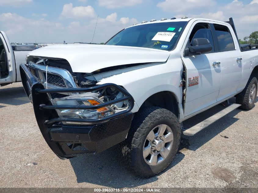 2018 Ram 2500 Slt 4X4 6'4 Box VIN: 3C6UR5DL0JG275106 Lot: 39633715