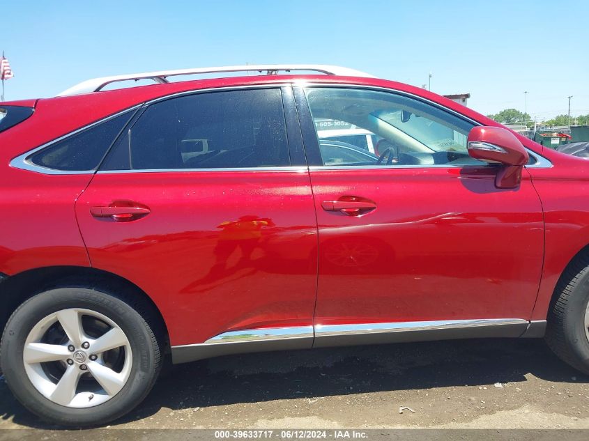 2010 Lexus Rx 350 VIN: 2T2BK1BA0AC050706 Lot: 39633717