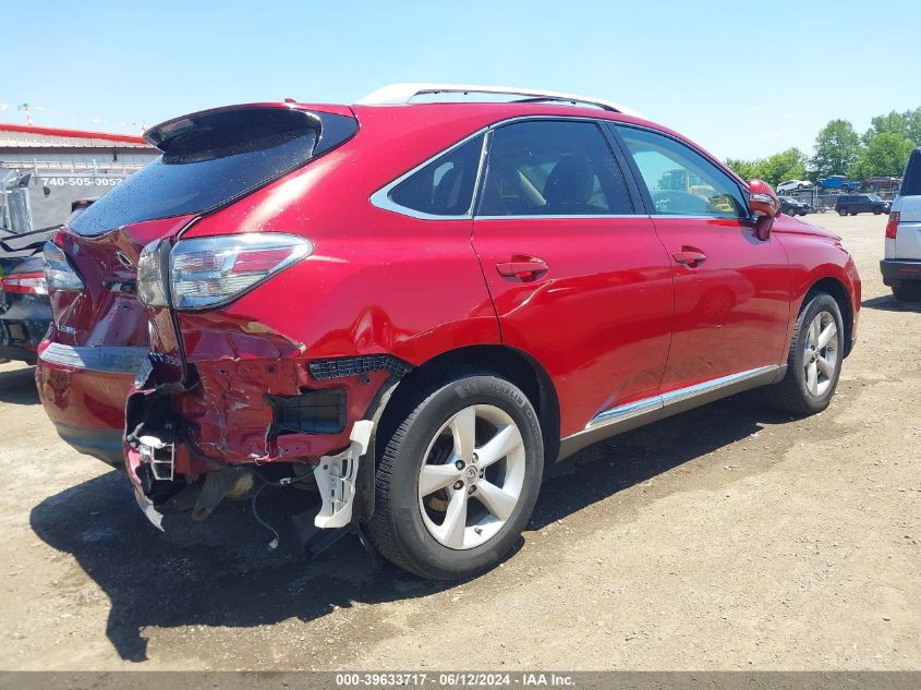 2010 Lexus Rx 350 VIN: 2T2BK1BA0AC050706 Lot: 39633717