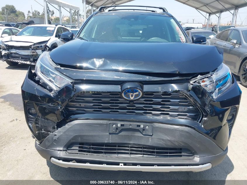 2021 Toyota Rav4 Hybrid Limited VIN: 4T3D6RFV3MU045619 Lot: 39633740