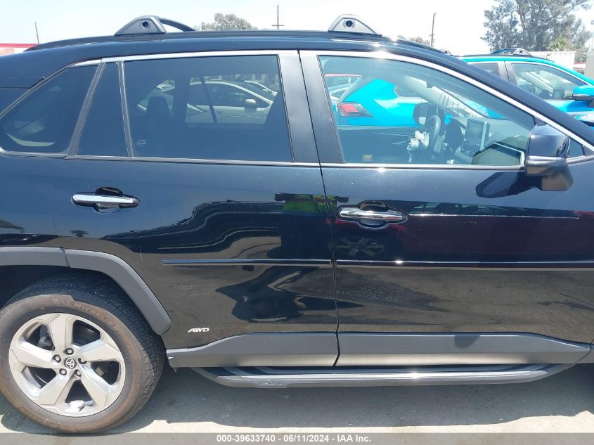 2021 Toyota Rav4 Hybrid Limited VIN: 4T3D6RFV3MU045619 Lot: 39633740