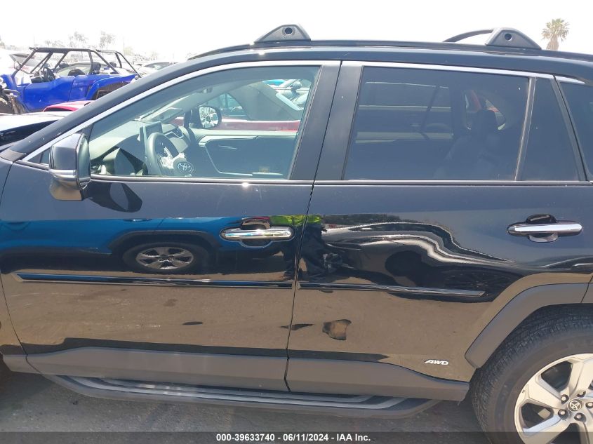 2021 Toyota Rav4 Hybrid Limited VIN: 4T3D6RFV3MU045619 Lot: 39633740