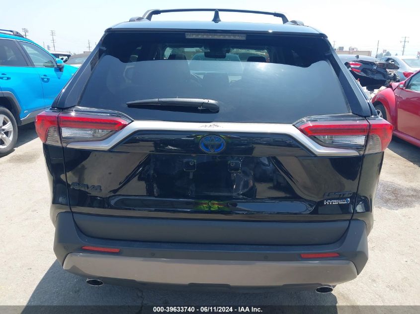 2021 Toyota Rav4 Hybrid Limited VIN: 4T3D6RFV3MU045619 Lot: 39633740