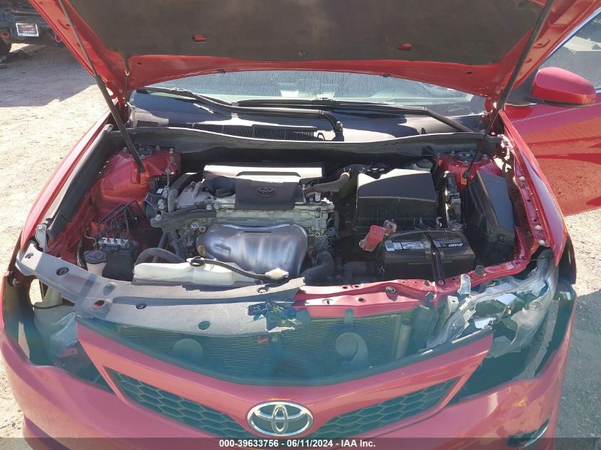 2014 Toyota Camry Se VIN: 4T1BF1FK7EU744020 Lot: 39633756