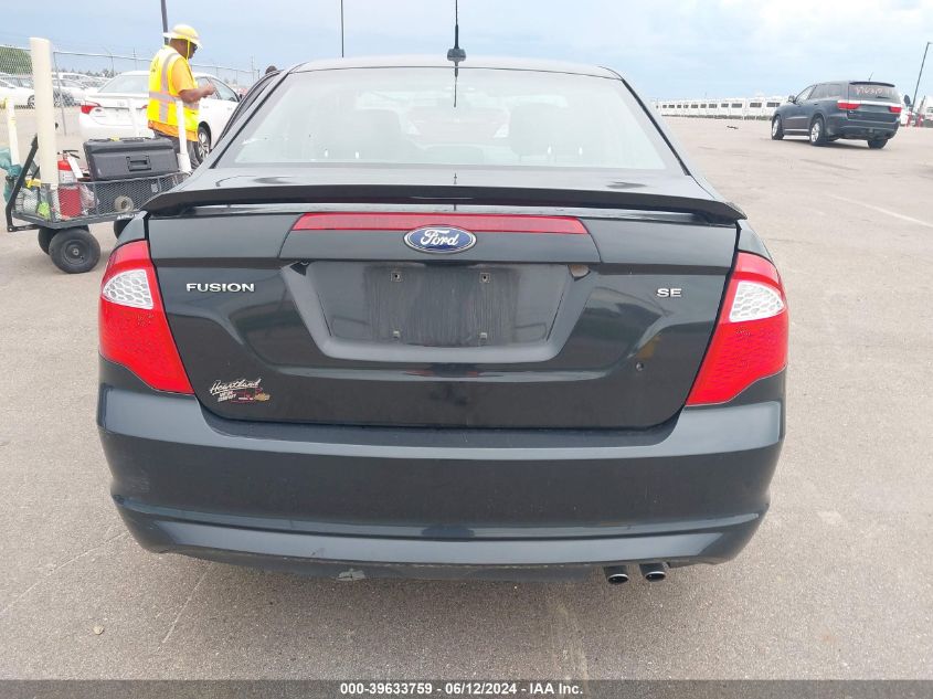 2012 Ford Fusion Se VIN: 3FAHP0HA0CR438619 Lot: 39633759