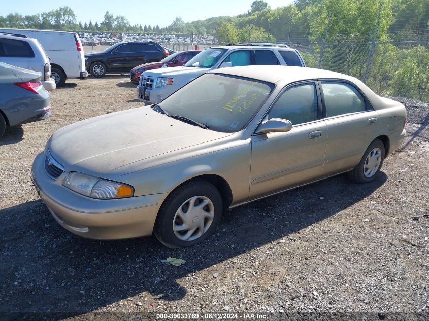 1999 Mazda 626 Es/Lx VIN: 1YVGF22C9X5845890 Lot: 39633769