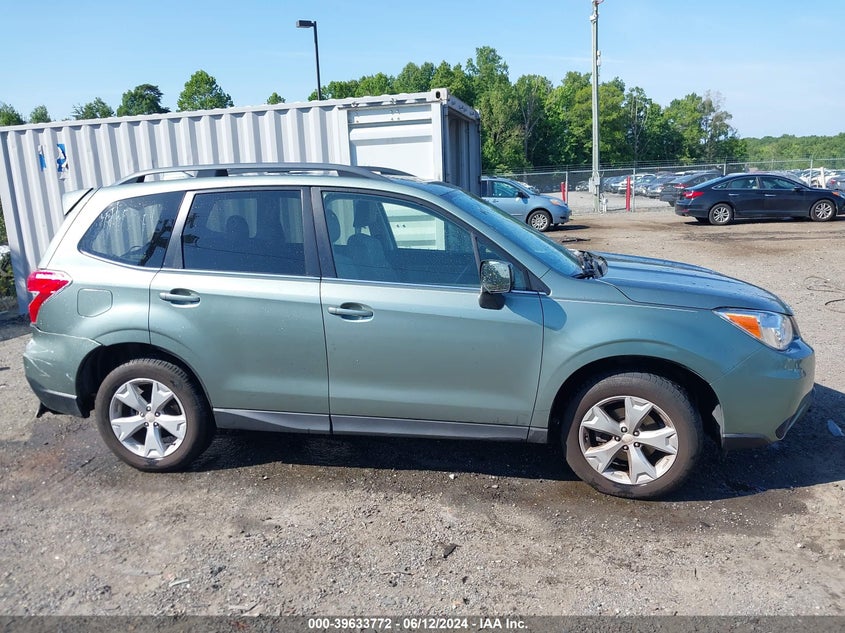 2016 Subaru Forester 2.5I Limited VIN: JF2SJAHC4GH439953 Lot: 39633772