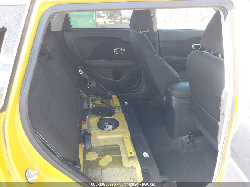 2015 Kia Soul + VIN: KNDJP3A5XF7133750 Lot: 39633775