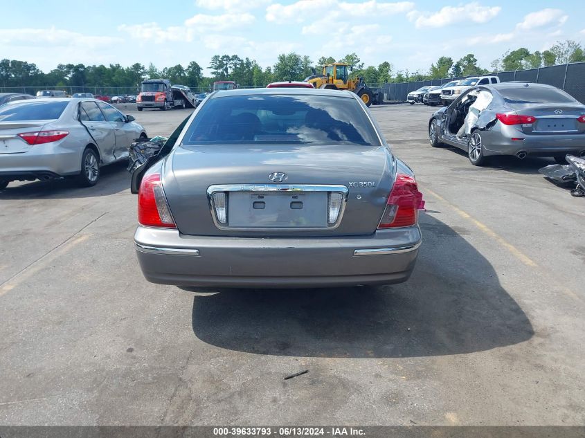 2004 Hyundai Xg350 L VIN: KMHFU45E74A364762 Lot: 39633793