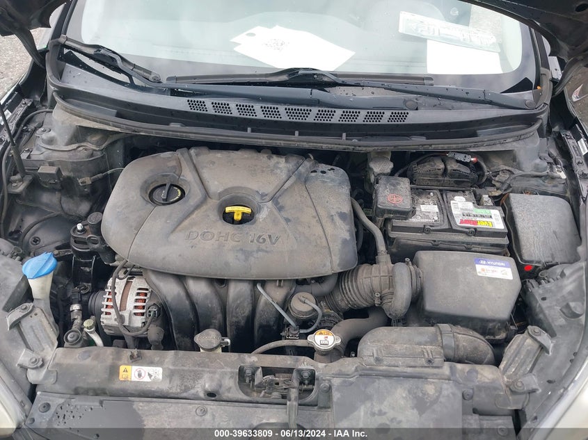 2014 Hyundai Elantra Se VIN: KMHDH4AE0EU067849 Lot: 39633809