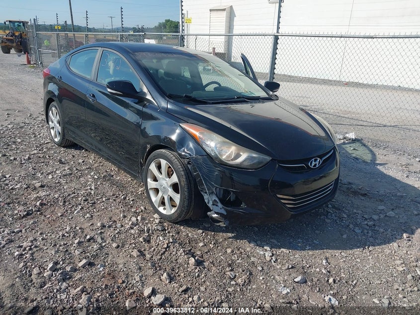 2012 Hyundai Elantra Limited VIN: 5NPDH4AE9CH144293 Lot: 39633812