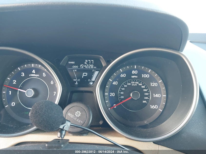 2012 Hyundai Elantra Limited VIN: 5NPDH4AE9CH144293 Lot: 39633812