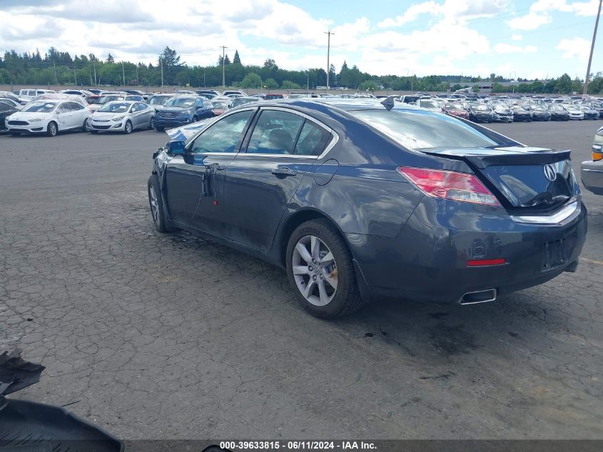 VIN 19UUA8F59DA016599 2013 ACURA TL no.3