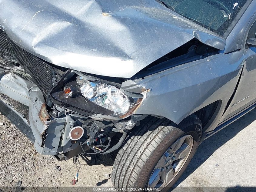 2016 Jeep Compass Latitude VIN: 1C4NJCEA5GD789738 Lot: 39633820