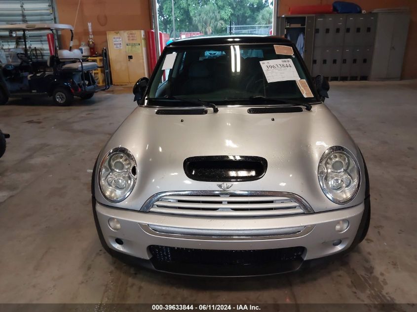 2006 Mini Cooper S VIN: WMWRE33516TL23236 Lot: 39633844