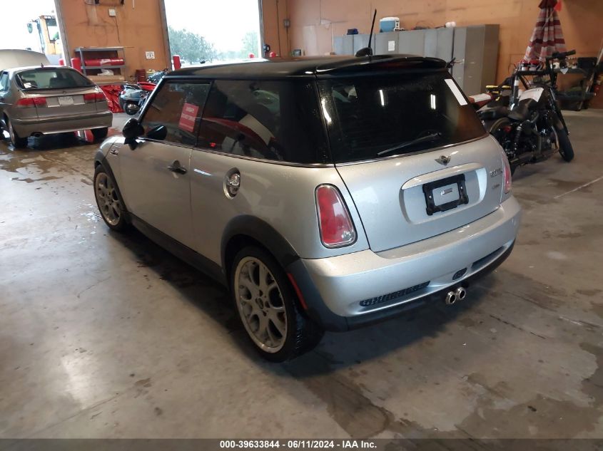 2006 Mini Cooper S VIN: WMWRE33516TL23236 Lot: 39633844