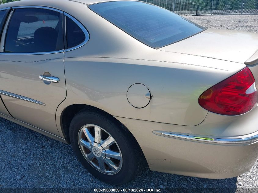 2005 Buick Lacrosse Cxl VIN: 2G4WD532251266281 Lot: 39633859