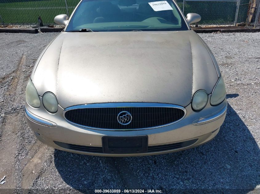 2005 Buick Lacrosse Cxl VIN: 2G4WD532251266281 Lot: 39633859