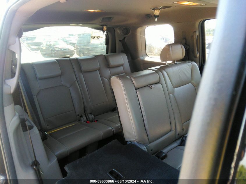 2011 Honda Pilot Ex-L VIN: 5FNYF4H69BB096345 Lot: 39633866