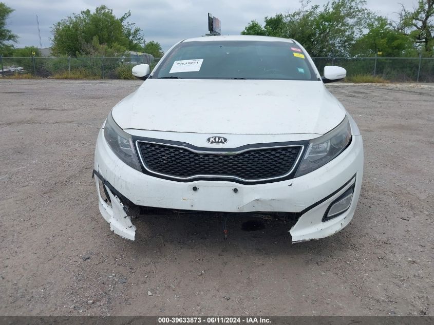 2015 Kia Optima Ex VIN: 5XXGN4A78FG361101 Lot: 39633873