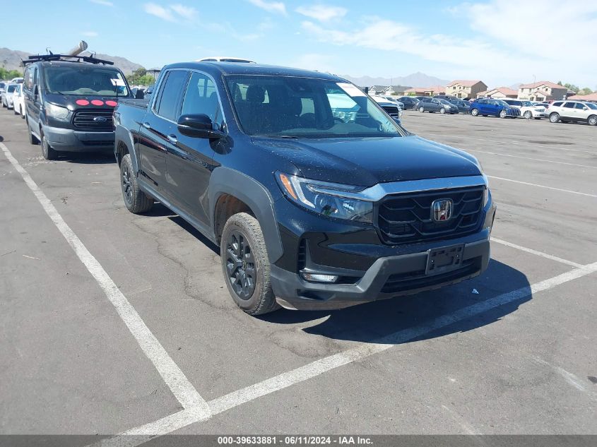 2022 Honda Ridgeline Rtl-E VIN: 5FPYK3F75NB038777 Lot: 39633881