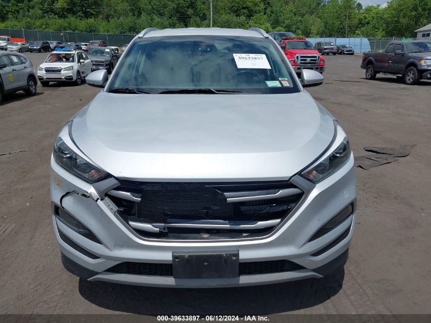 2017 Hyundai Tucson Sport VIN: KM8J3CA2XHU589331 Lot: 39633897