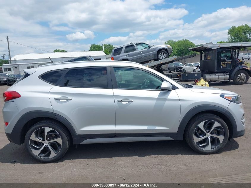 2017 Hyundai Tucson Sport VIN: KM8J3CA2XHU589331 Lot: 39633897