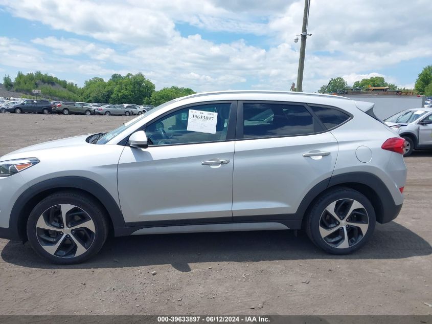 2017 Hyundai Tucson Sport VIN: KM8J3CA2XHU589331 Lot: 39633897