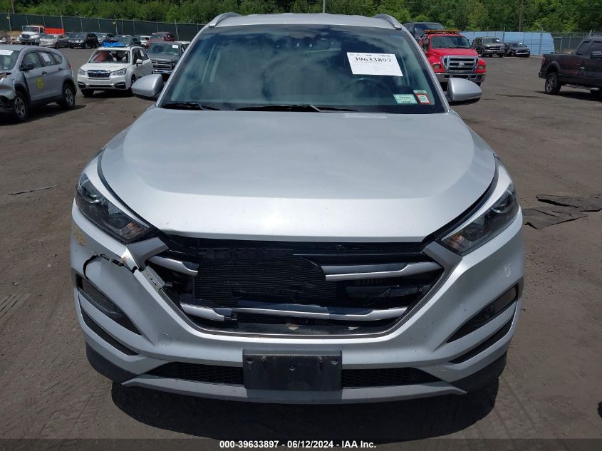 2017 Hyundai Tucson Sport VIN: KM8J3CA2XHU589331 Lot: 39633897