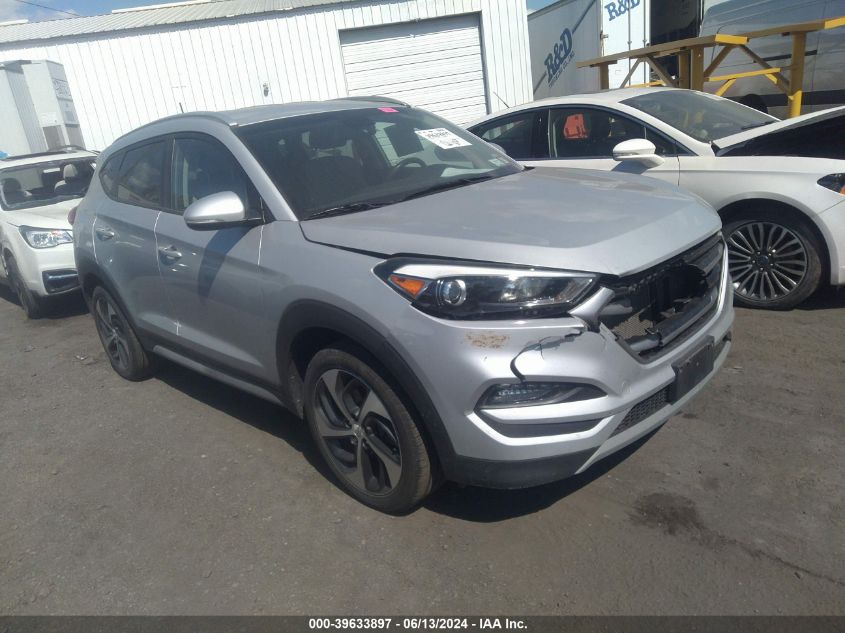 2017 Hyundai Tucson Sport VIN: KM8J3CA2XHU589331 Lot: 39633897