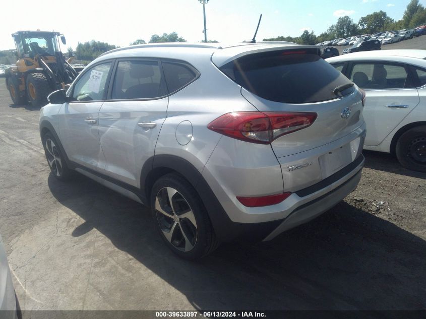 2017 Hyundai Tucson Sport VIN: KM8J3CA2XHU589331 Lot: 39633897