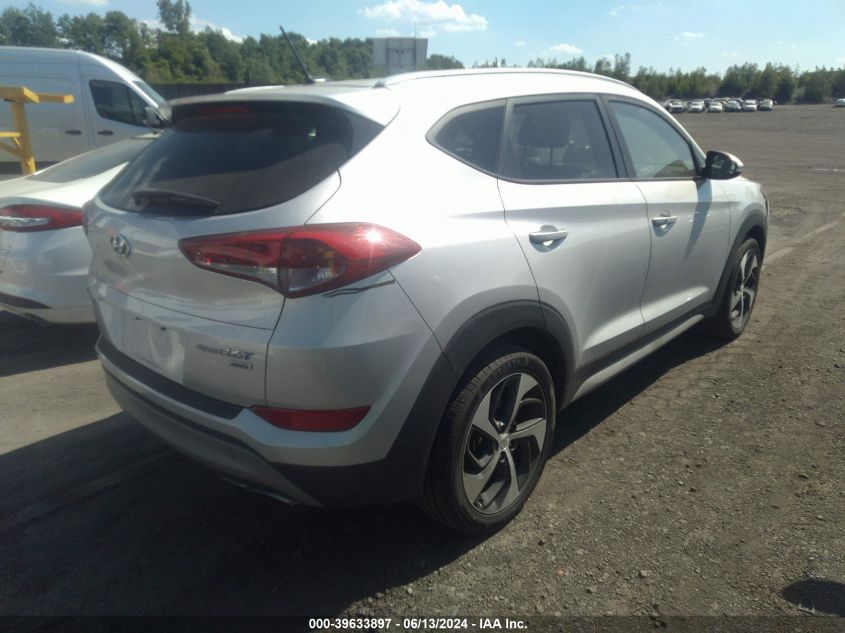 2017 Hyundai Tucson Sport VIN: KM8J3CA2XHU589331 Lot: 39633897