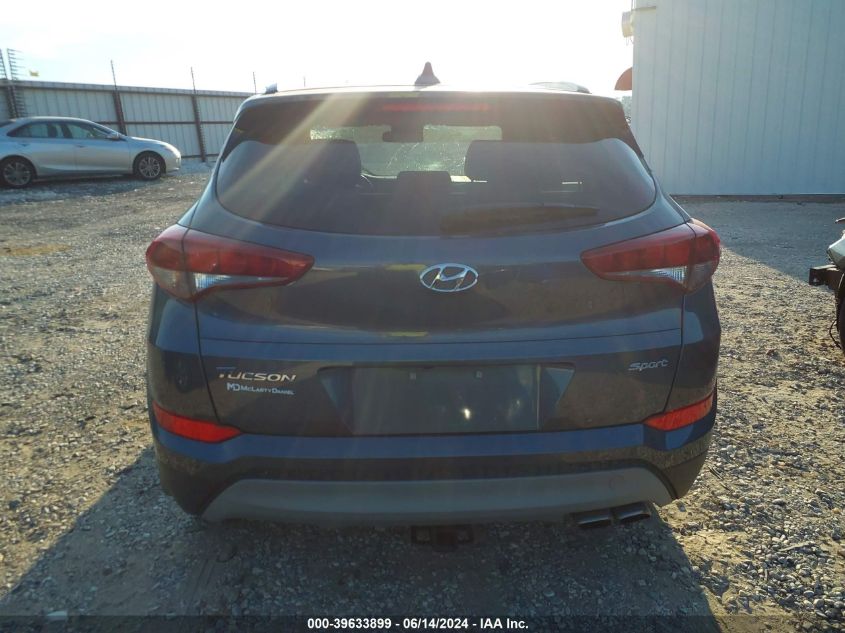 2018 Hyundai Tucson Sport VIN: KM8J33AL2JU771751 Lot: 39633899