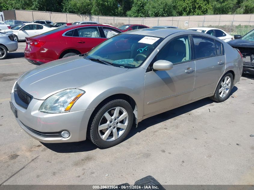 2006 Nissan Maxima 3.5 Sl VIN: 1N4BA41E16C847551 Lot: 39633904