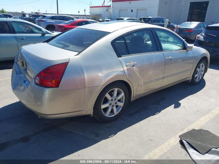 2006 Nissan Maxima 3.5 Sl VIN: 1N4BA41E16C847551 Lot: 39633904