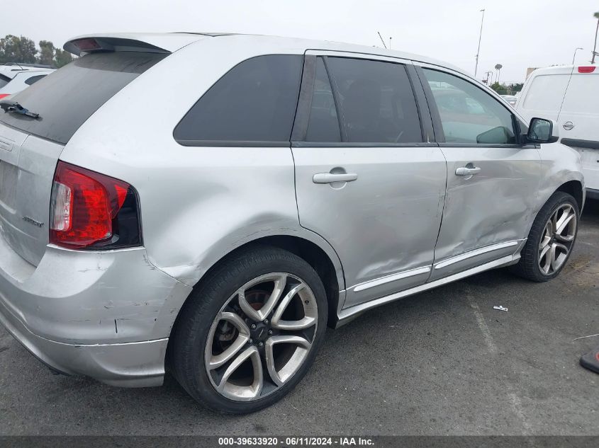 2011 Ford Edge Sport VIN: 2FMDK3AK3BBA86074 Lot: 39633920