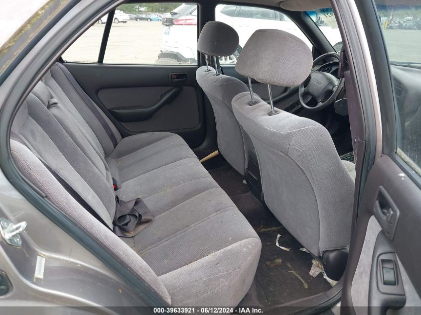 1993 Toyota Camry Le VIN: JT2SK12E1P0134357 Lot: 39633921