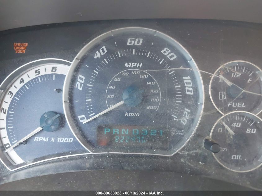 2002 Cadillac Escalade Standard VIN: 1GYEK63NX2R309591 Lot: 39633923