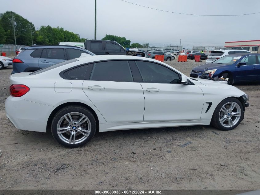 2018 BMW 430I Gran Coupe xDrive VIN: WBA4J3C50JBG96453 Lot: 39633933