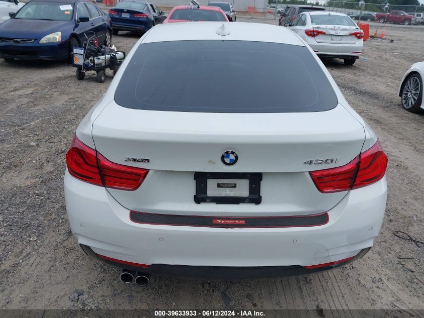 2018 BMW 430I Gran Coupe xDrive VIN: WBA4J3C50JBG96453 Lot: 39633933