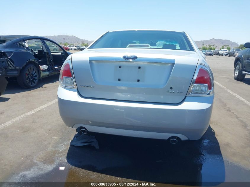 2006 Ford Fusion Sel VIN: 3FAHP08106R177187 Lot: 39633935