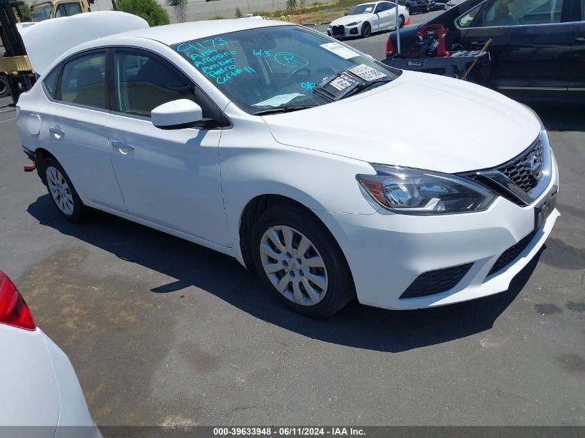 2018 NISSAN SENTRA S - 3N1AB7AP5JY346896