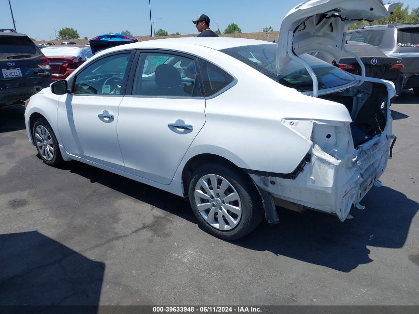 2018 Nissan Sentra S VIN: 3N1AB7AP5JY346896 Lot: 39633948