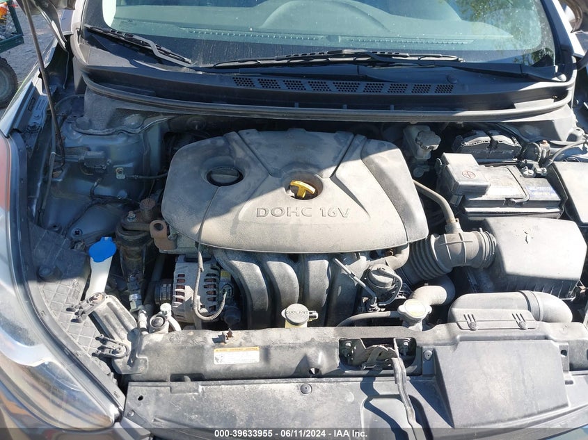 2012 Hyundai Elantra Gls VIN: 5NPDH4AE1CH070500 Lot: 39633955