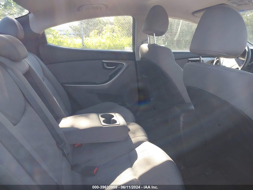 2012 Hyundai Elantra Gls VIN: 5NPDH4AE1CH070500 Lot: 39633955