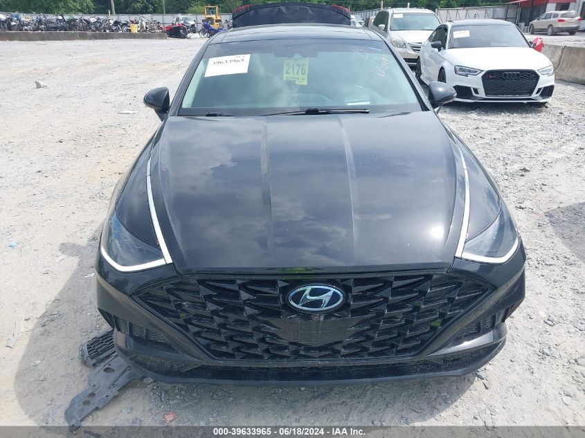 2021 Hyundai Sonata Limited VIN: 5NPEH4J27MH105049 Lot: 39633965