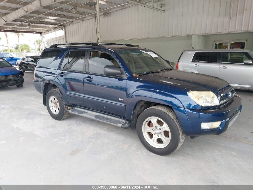 2003 Toyota 4Runner Sr5 V6 VIN: JTEZU14R538003701 Lot: 39633968