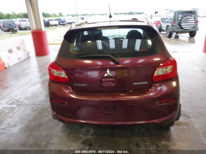 2017 Mitsubishi Mirage Es VIN: ML32A3HJ7HH000291 Lot: 39633970