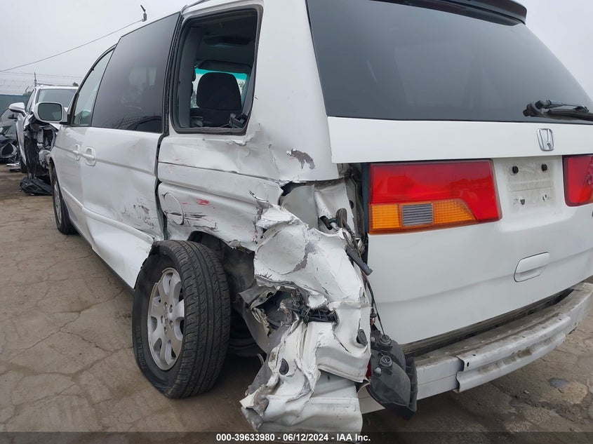 2004 Honda Odyssey Ex VIN: 5FNRL18824B134952 Lot: 39633980