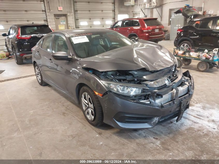 2016 Honda Civic Lx VIN: 19XFC2F57GE061122 Lot: 39633989